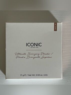 ICONIC London Warm Bronze Compact with Gold Case